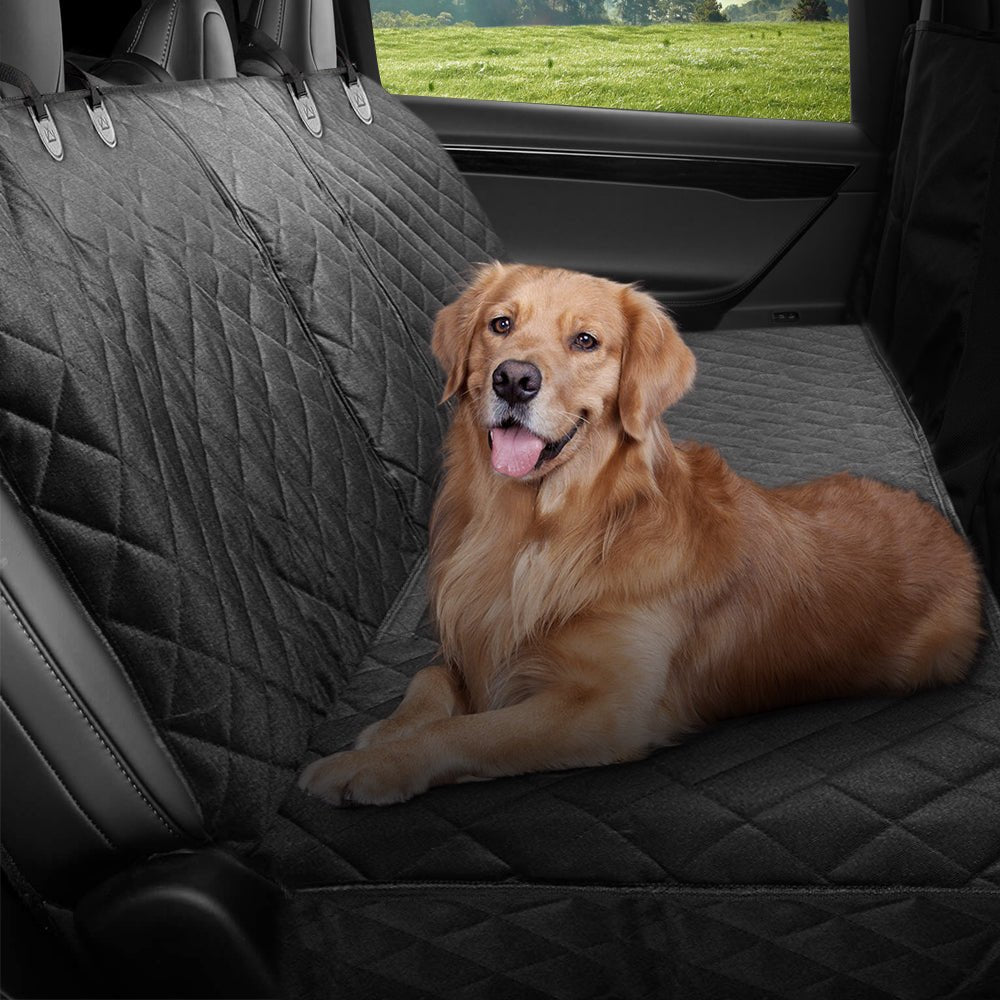 Dog Seat Cover With Double Zipper